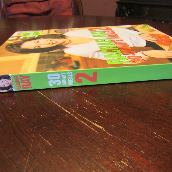 🫑🍅🫛 Yumilicious Vintage "Rachel Ray 30-Minute Meals 2" Cookbook - SC - Picture 3 of 13